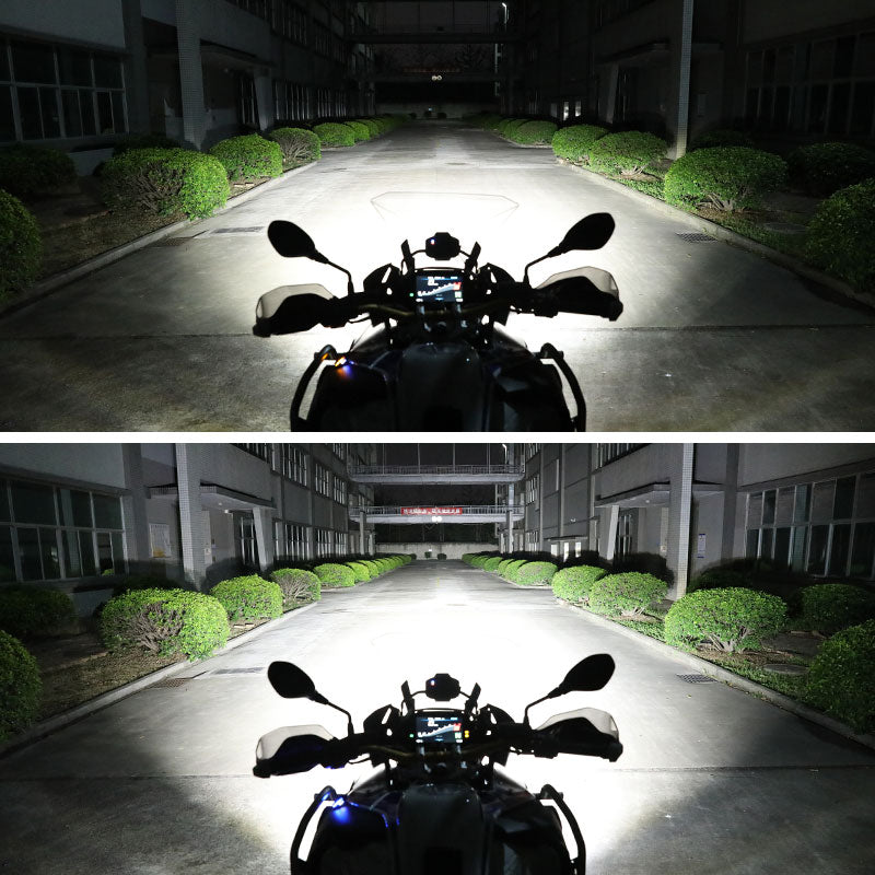 L18 motorcykel spotlights