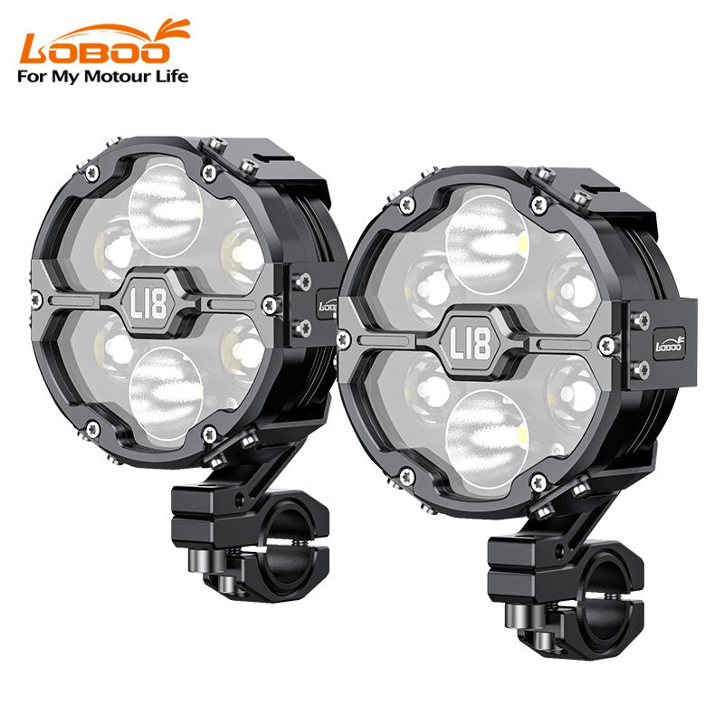 L18 motorcykel spotlights