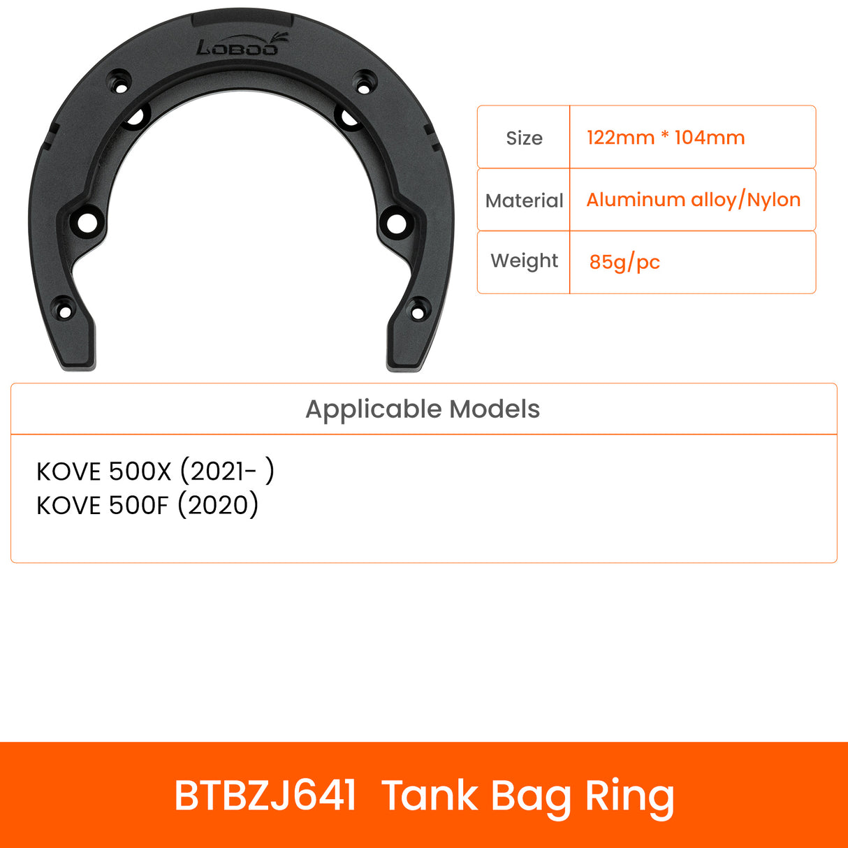 Tanktaskering: KOVE 500X - 500F