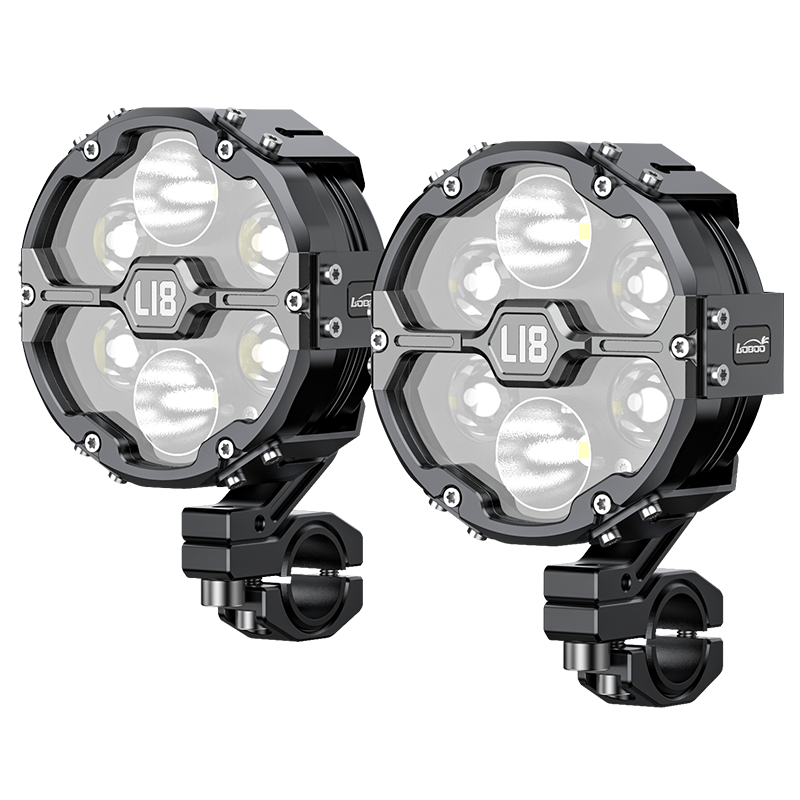 L18 motorcykel spotlights